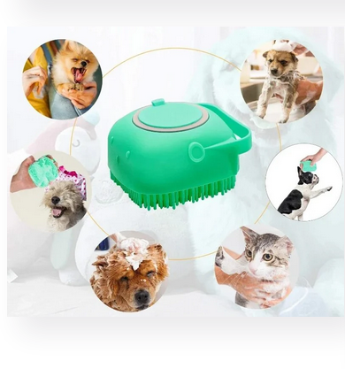 Brossy-Pet™ Brosse Chien - Transforme le bain en câlin !
